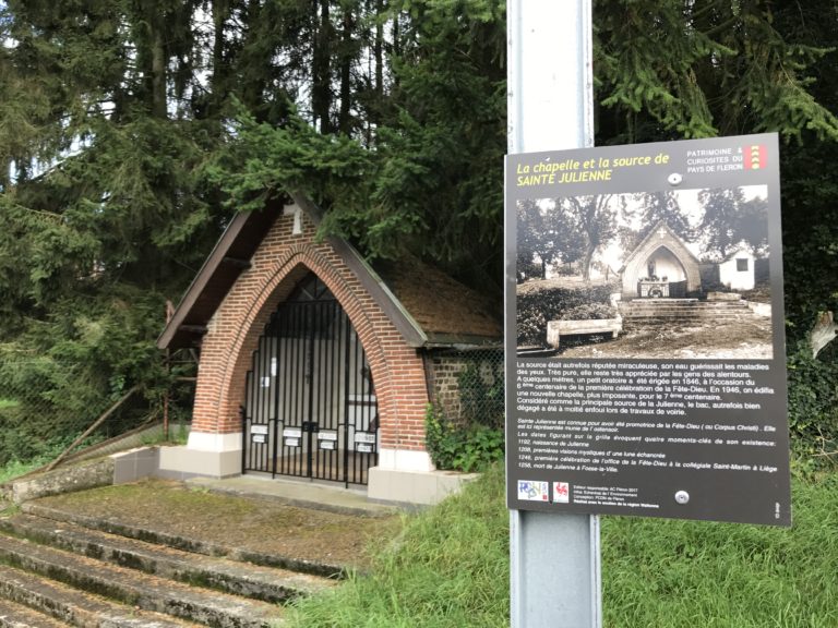 Chapelle à source du Ruisseau sainte-Julienne